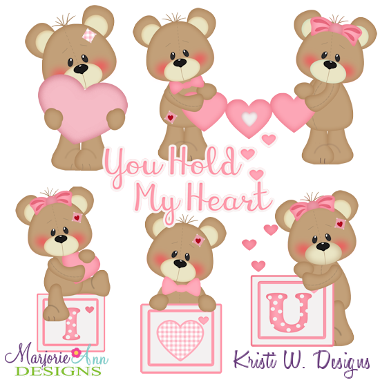 You Hold My Heart SVG Cutting Files + Clipart - Click Image to Close